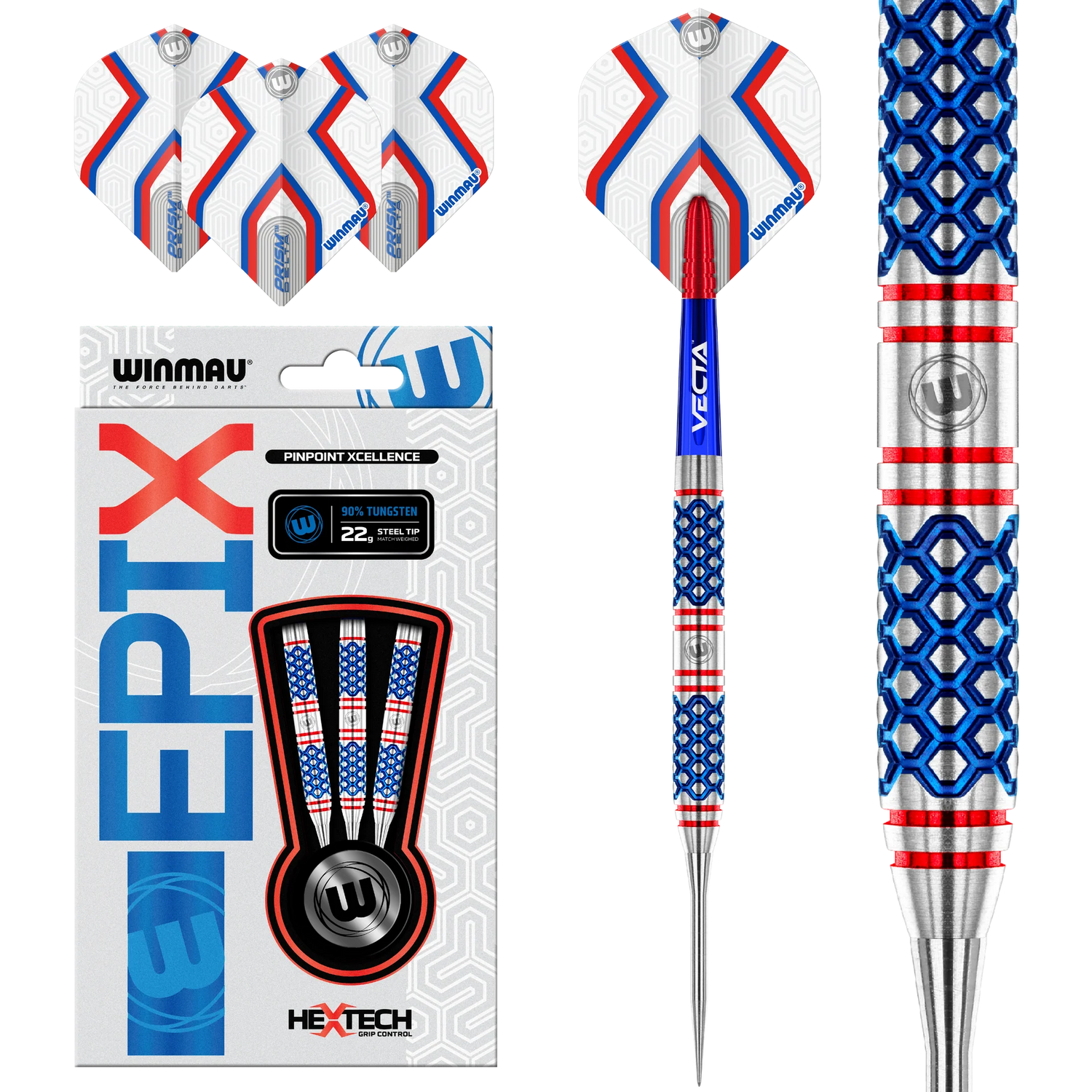WINMAU Epix 90% Steel Tip Dart
