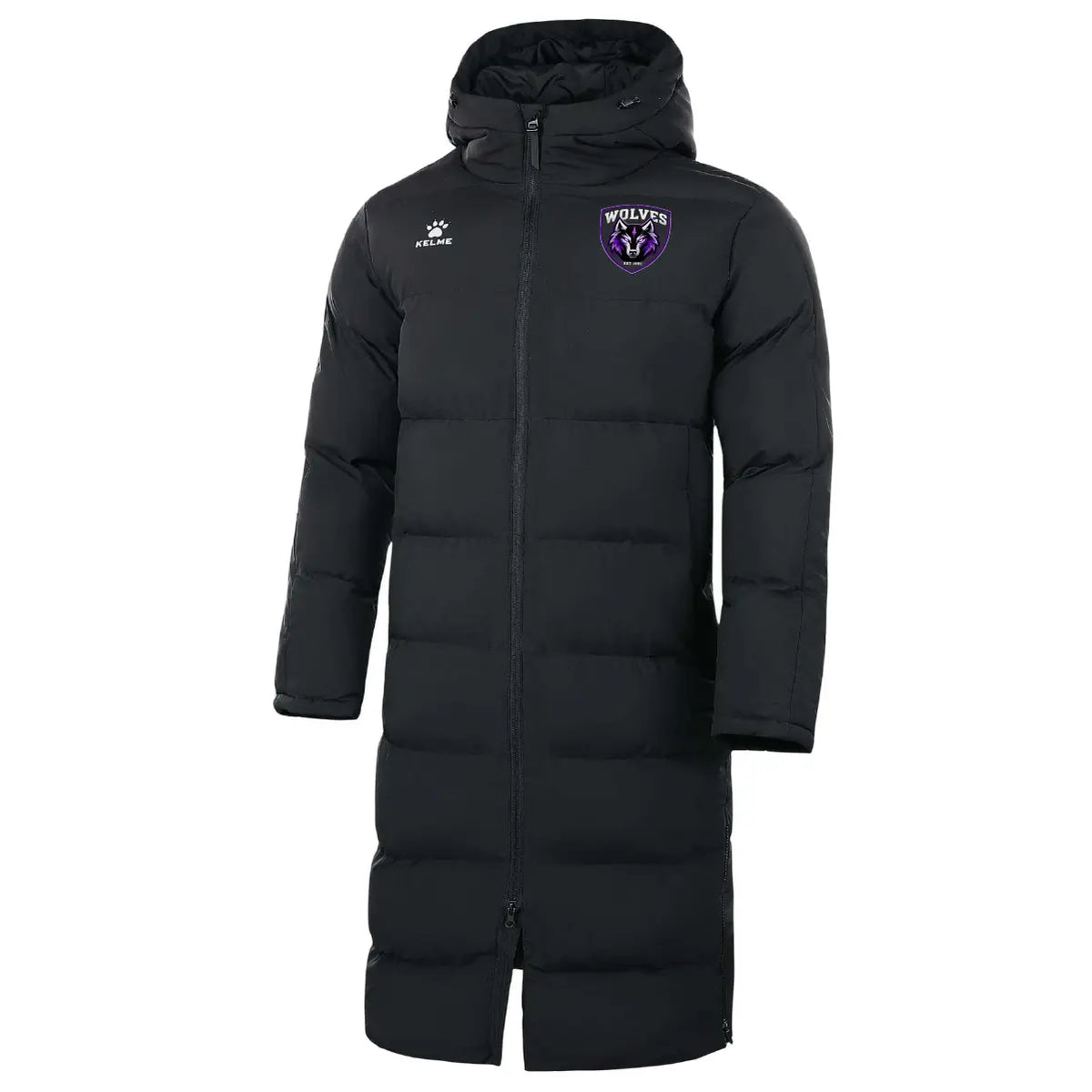 KELME Wolves Doyalson Wyee FC Long Padded Jacket