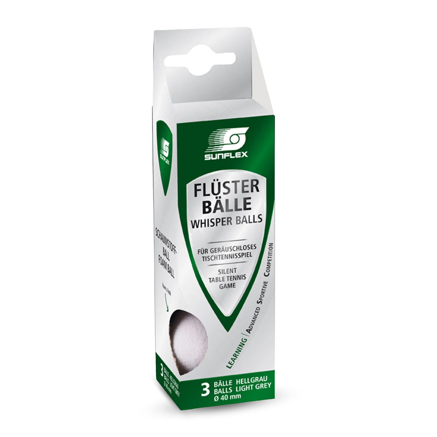 SUNFLEX Whisper Table Tennis Balls