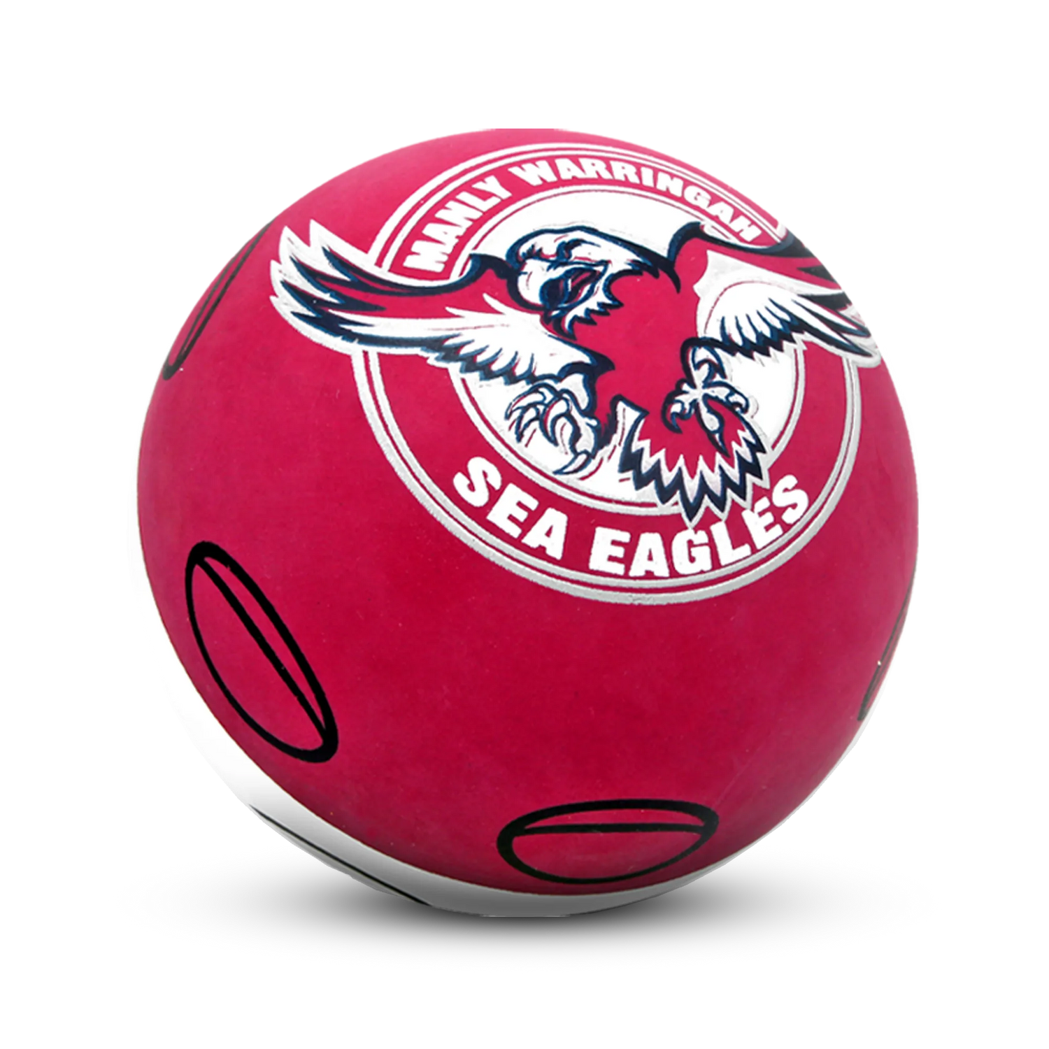 Manly-Warringah Sea Eagles NRL Super-High Bounce Ball