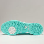 KELME Neo Sr Turf Boots in mint colour - shot of sole of shoe