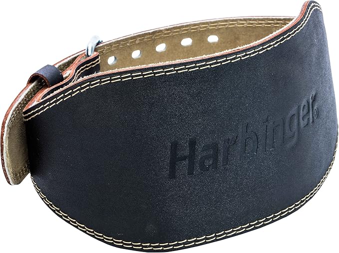 Harbinger 6in Leather Lifting Belt