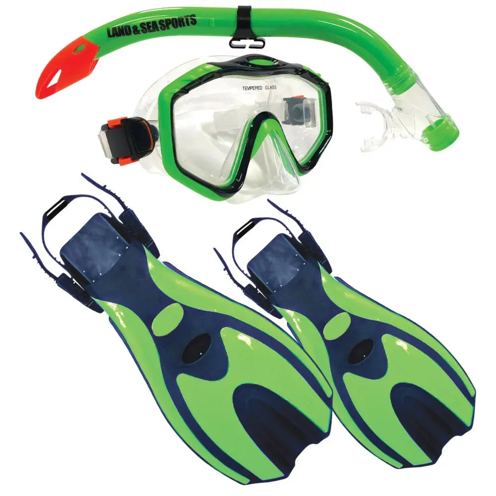 Land & Sea Porpoise Junior Silicone Snorkelling Set