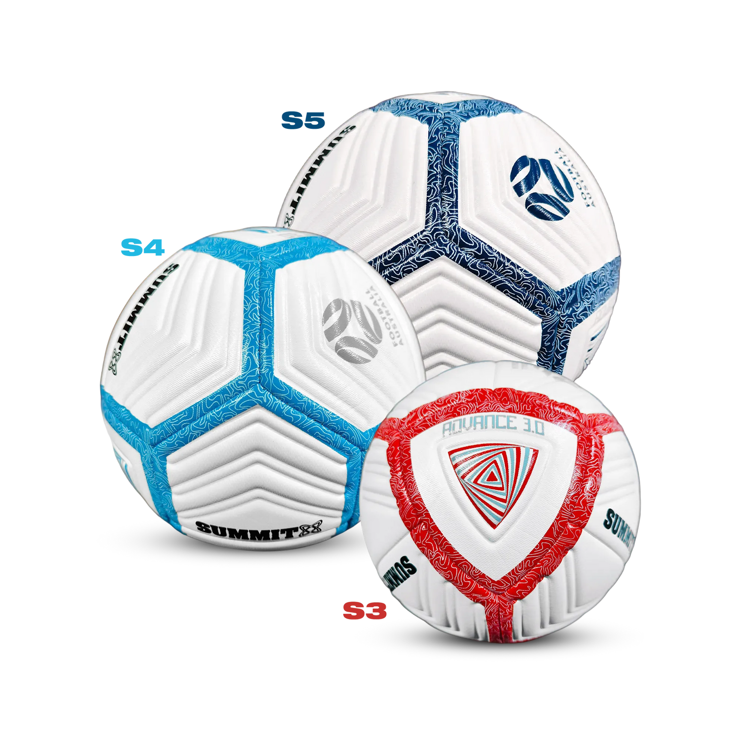 SUMMIT Football Australia Advance 3.0 Soccer Ball