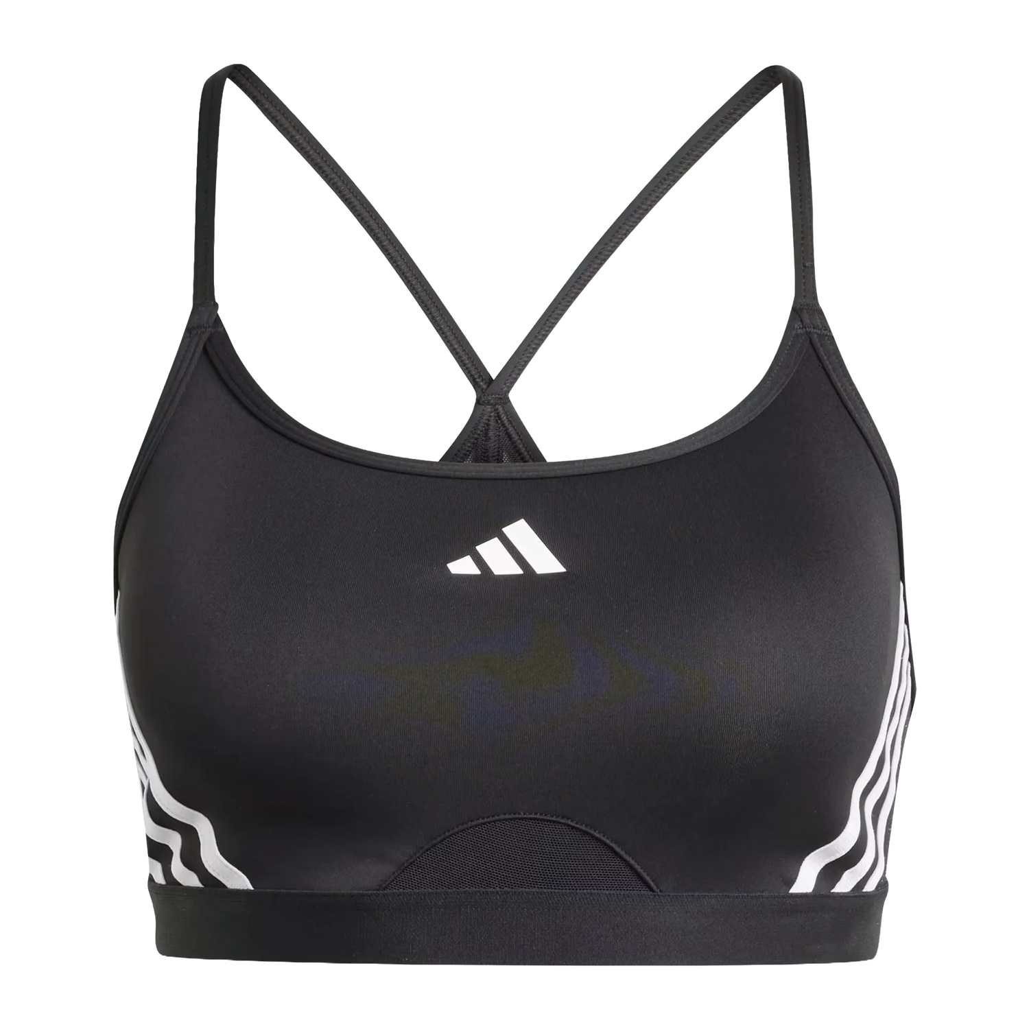 adidas Aeroreact Training Light-Support 3-Stripes Bra