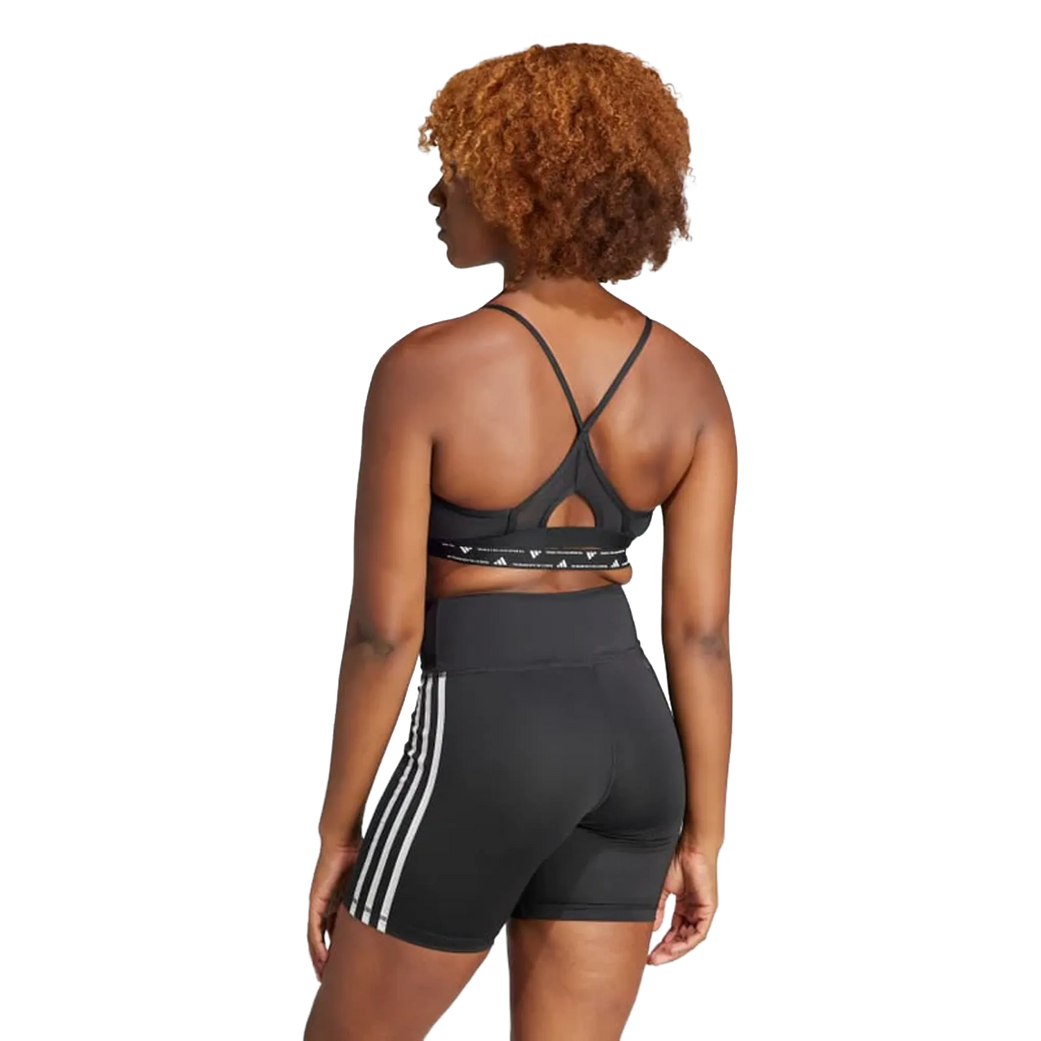 adidas Aeroreact Training Light-Support 3-Stripes Bra