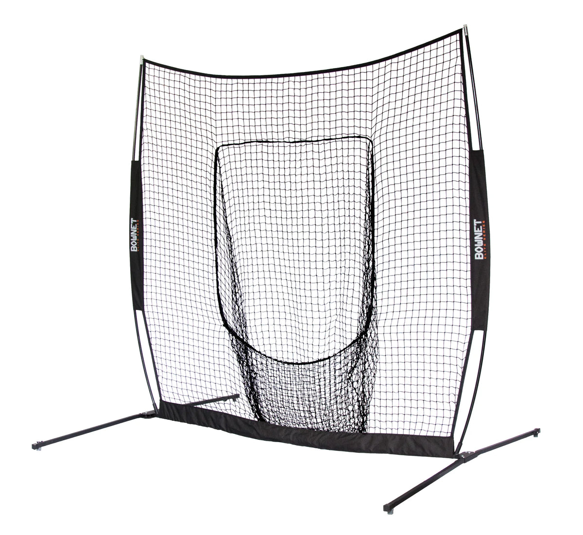 Bownet Portable Baseball / Softball Big Mouth Elite 8' x 8' Training Net