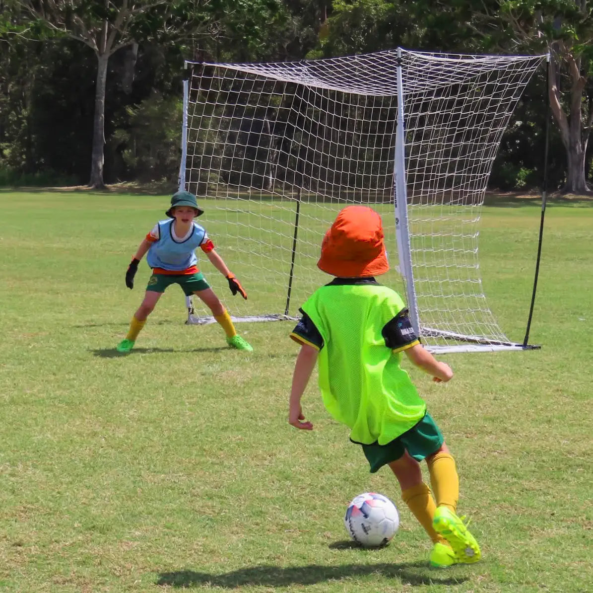 SUMMIT Bownet Football Australia Portable Soccer Goal 3m x 2m