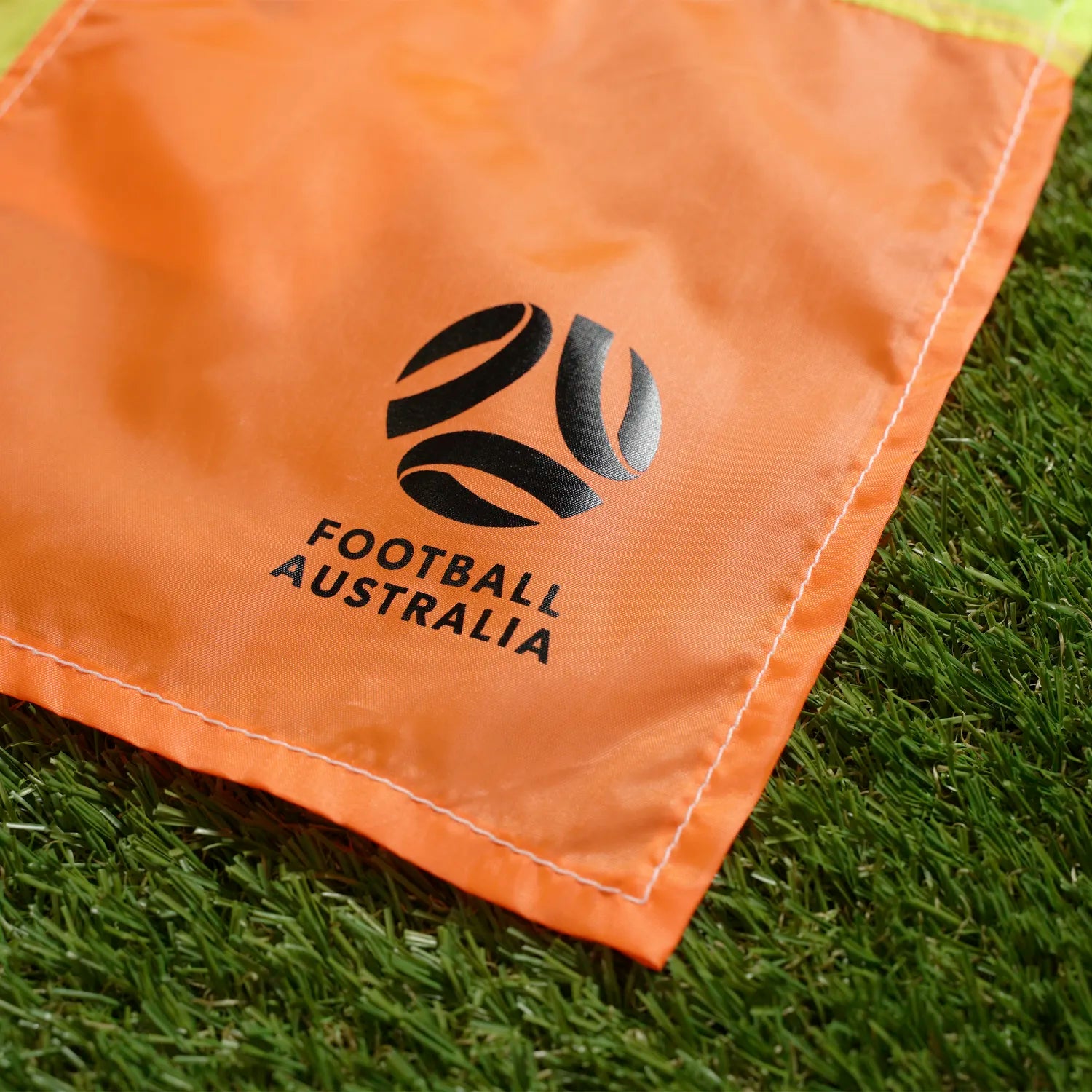 FA Corner Flag on grass close