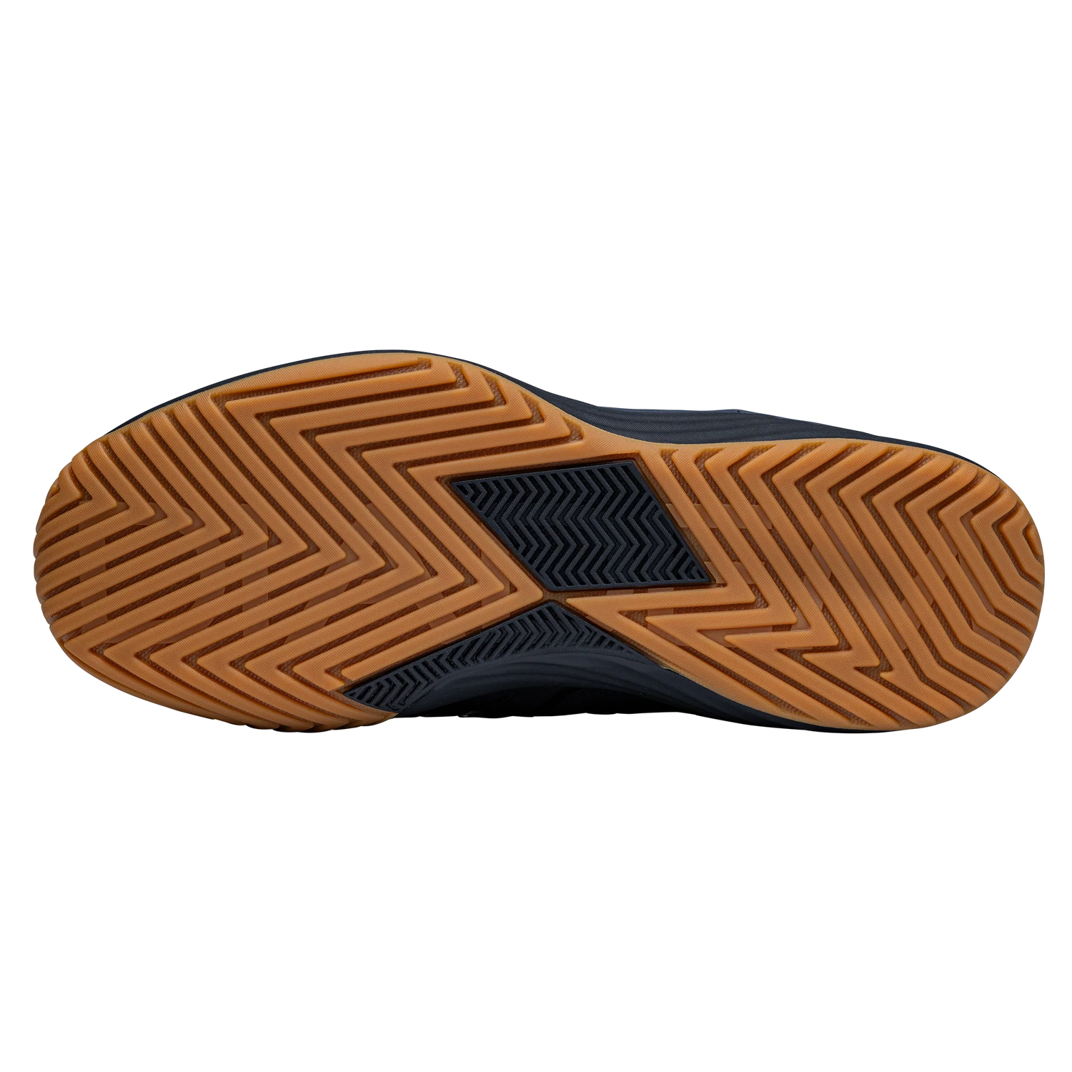 Diadem Mens Court Burst (Black/Gum) Court Shoes