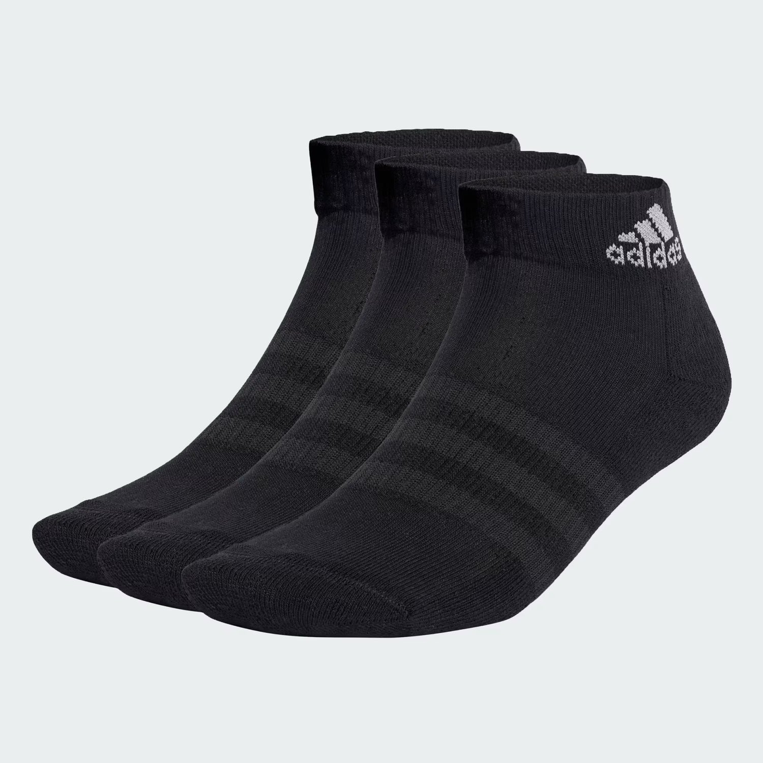 adidas Cushioned Ankle Socks 3-Pack