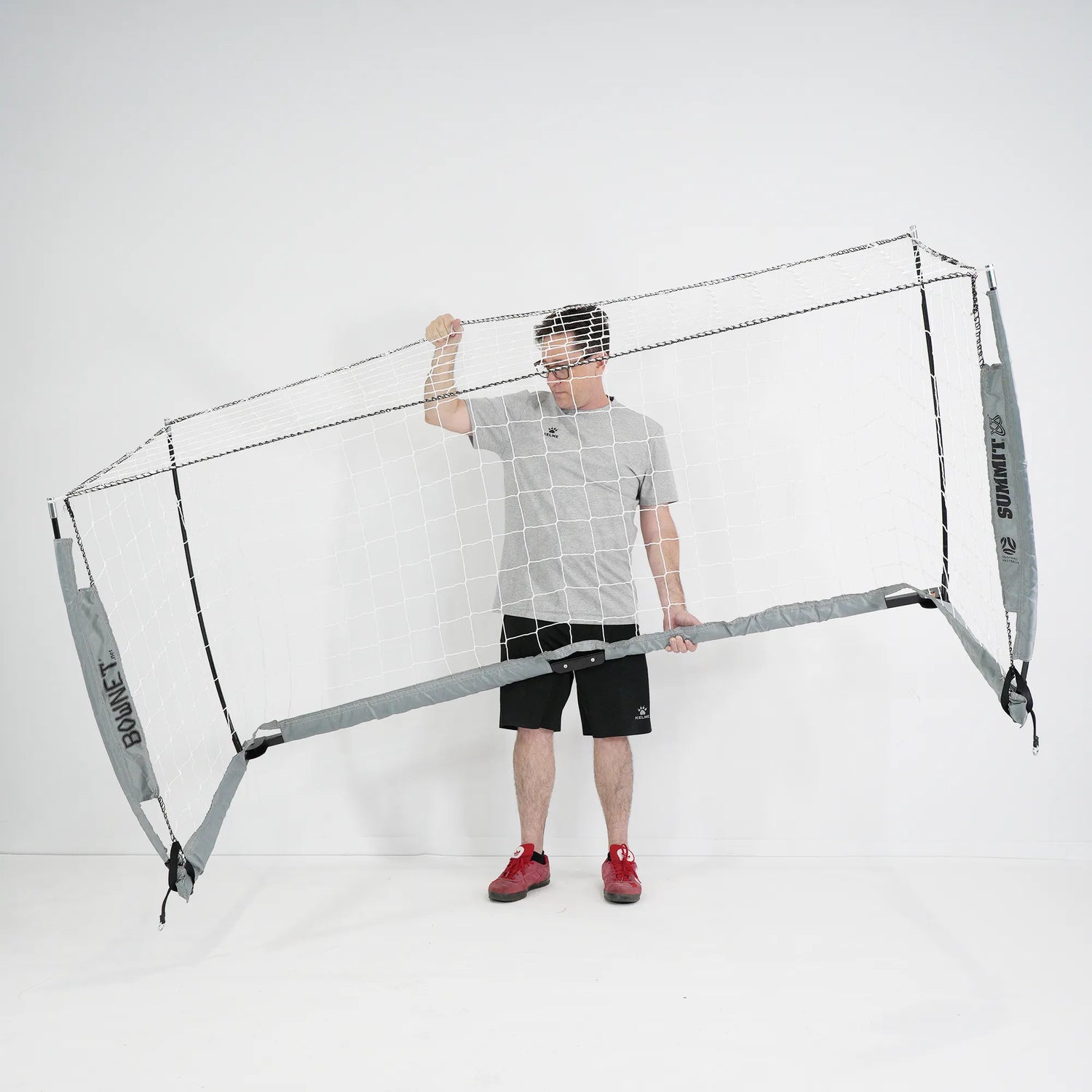SUMMIT Bownet Football Australia Soccer Goal 2m x 1m
