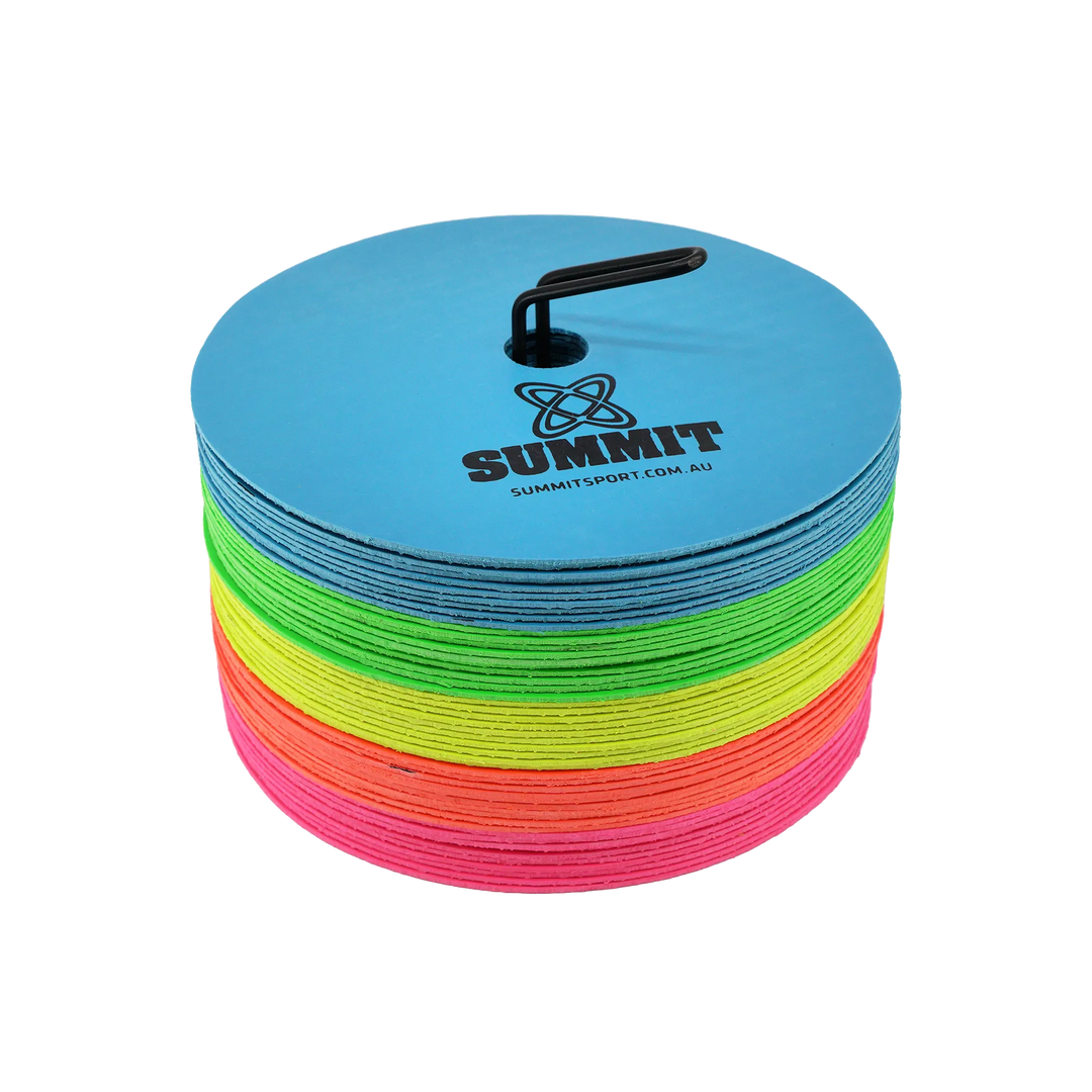 SUMMIT Flat Agility Markers 50 Pack
