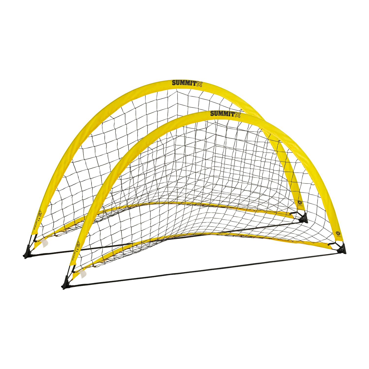 2 x Official Football Australia Pop-Up Soccer Goals