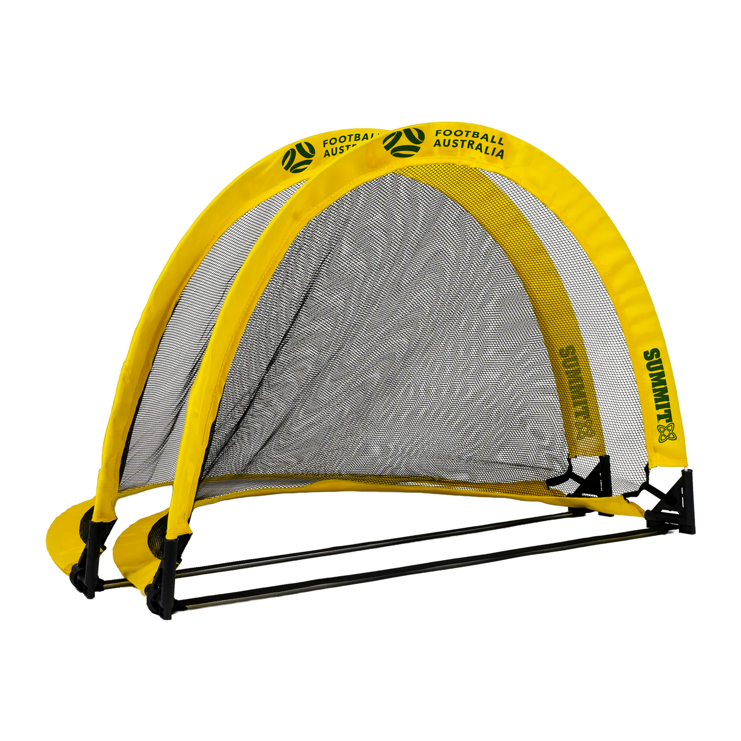 SUMMIT Football Australia 2.5FT Mini Dome Soccer Goals - 2 Pack