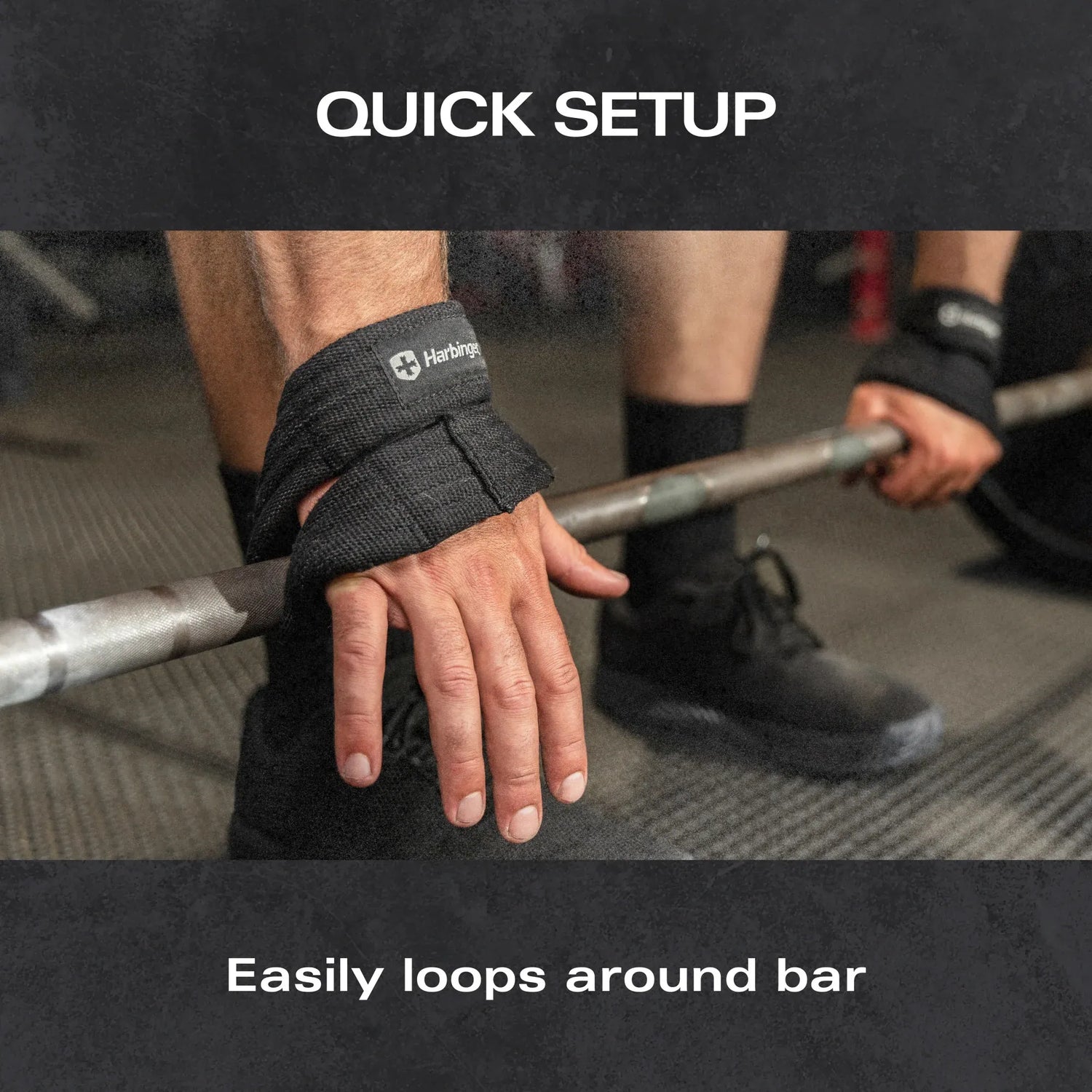 Harbinger Figure 8 Padded Lifting Straps