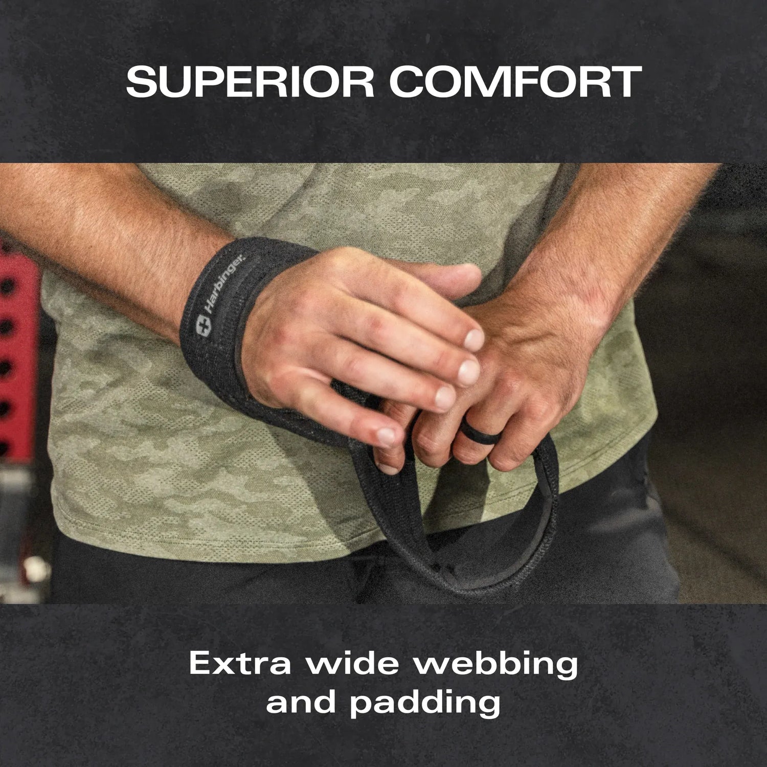 Harbinger Figure 8 Padded Lifting Straps