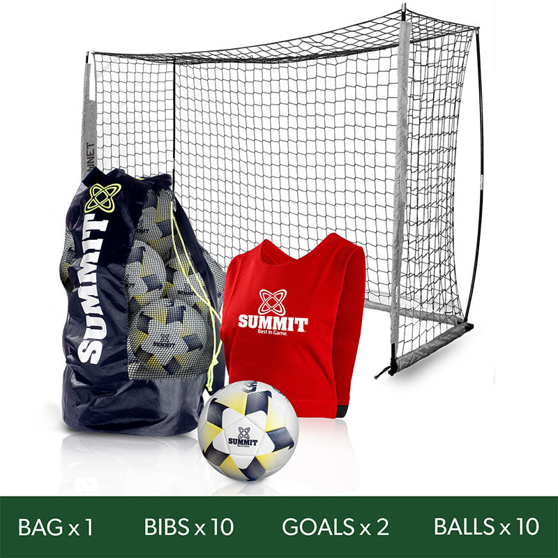 Football Australia Official 3m x 2m Bownet Goal Pack by SUMMIT Sport