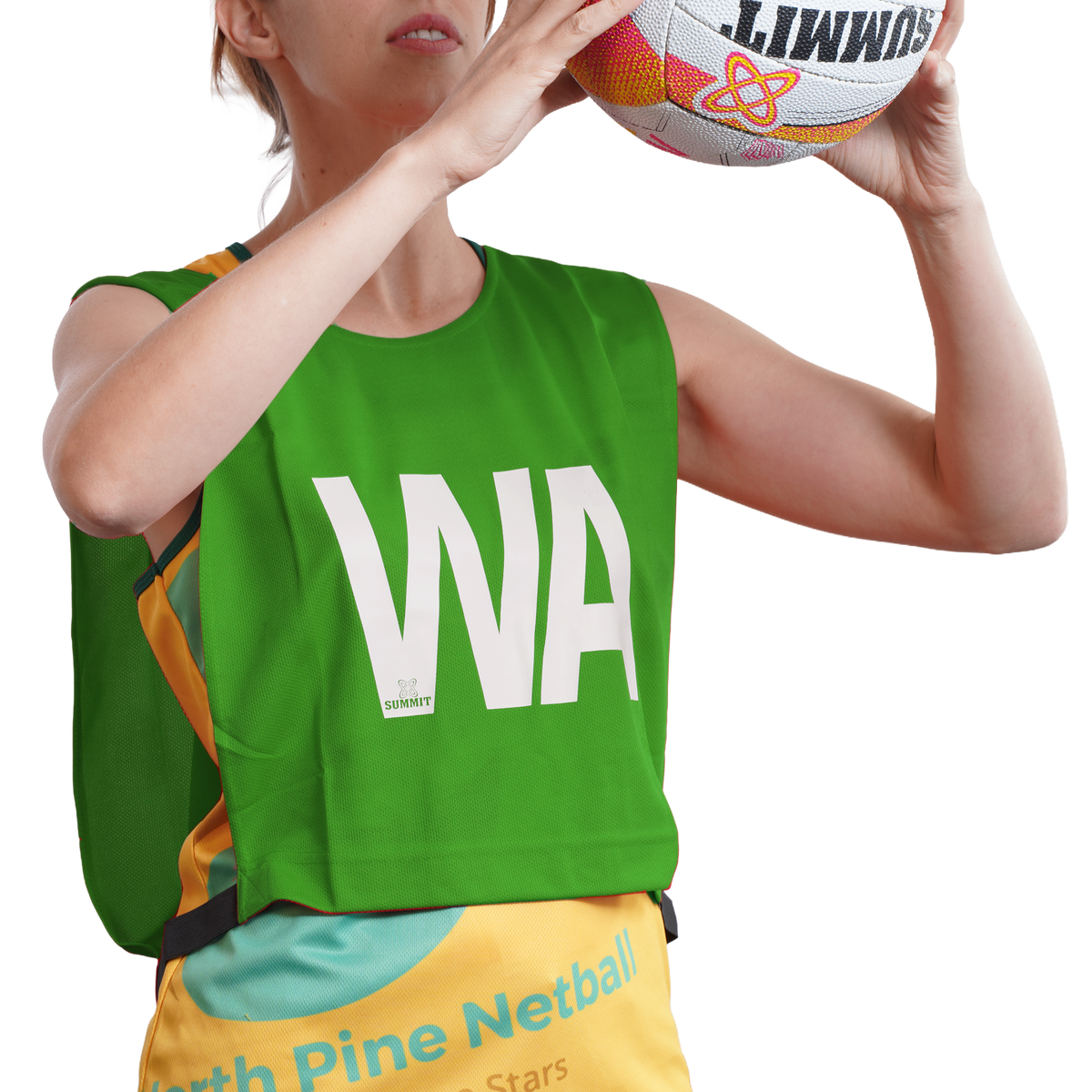 SUMMIT Netball Bibs | Junior Team Set