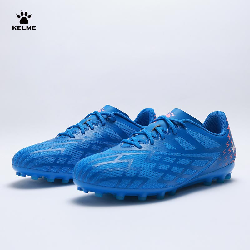 Pair of KELME Bolt Football Boots in sapphire blue