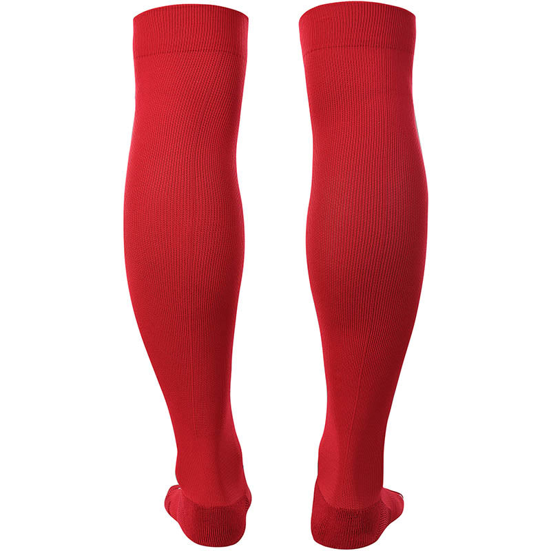 Kelme Football Grip Socks Red back. Rear of football socks in bright red colour