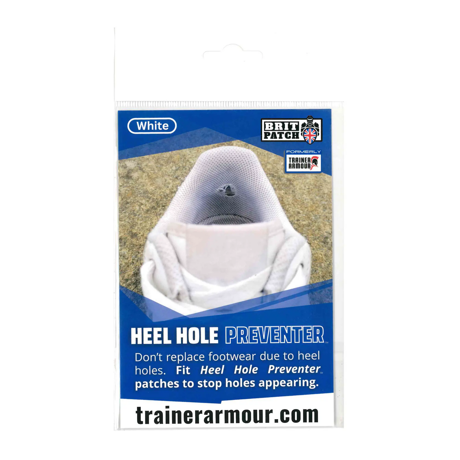 Heel Hole Preventer by Trainer Armour / Brit Patch