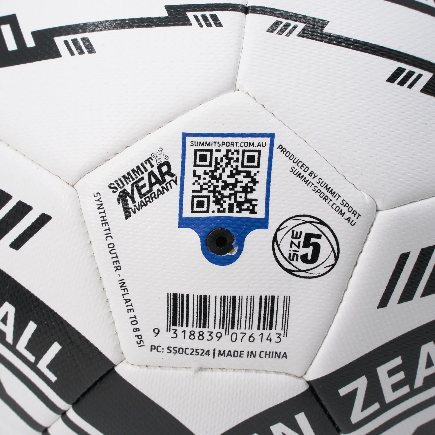 New Zealand Supporters Soccer Ball