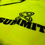 SUMMIT Sport print on mesh sports bib yellow
