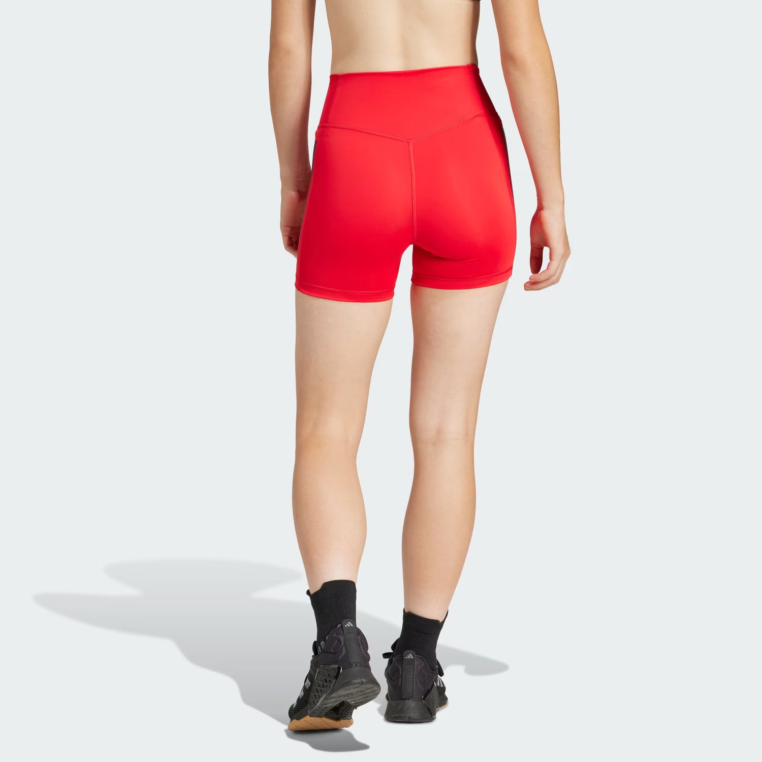 adidas Optimé 3-Stripes 1/4 Short Leggings