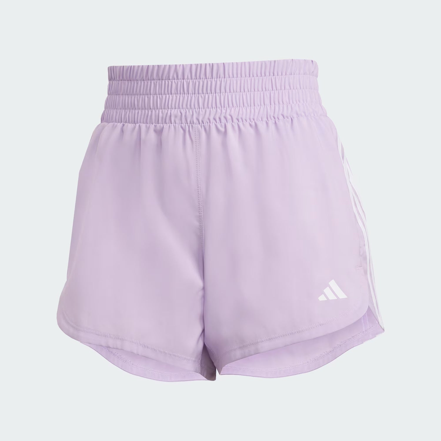 adidas Women's Pacer Training Woven High-Rise Shorts