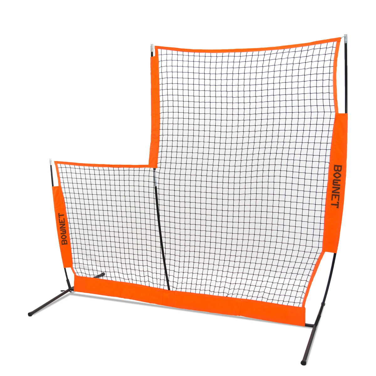 Bownet Portable Baseball / Softball L-Screen Pro Pitcher's Protection Net