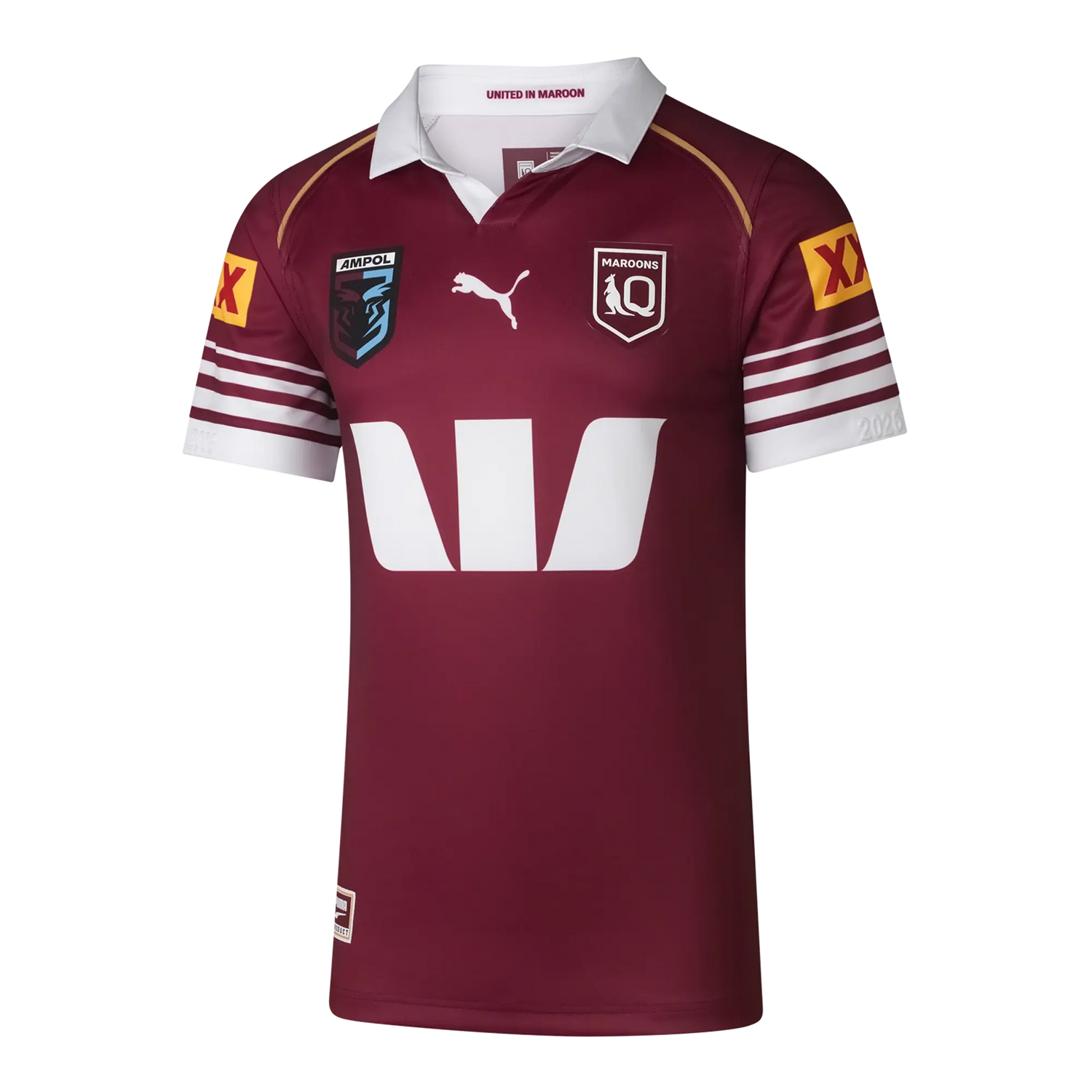 QLD Maroons State of Origin 2026 Women's Replica Home Jersey