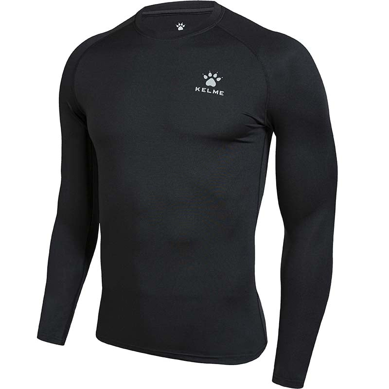 KELME Black Long Sleeve Compression Shirt