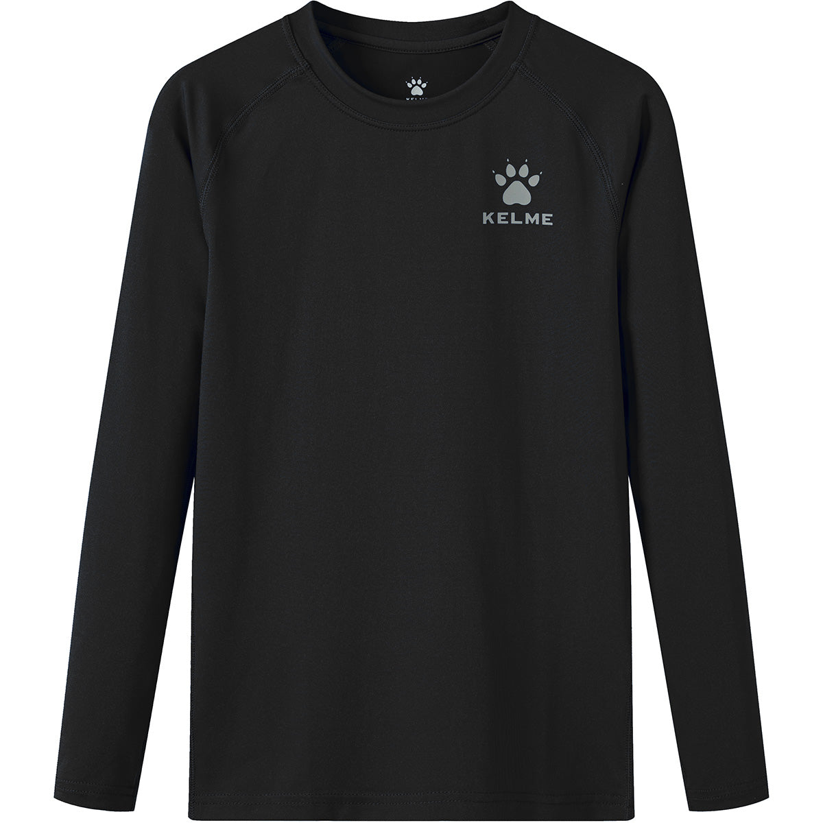 KELME Kids Black Long Sleeve Compression Shirt