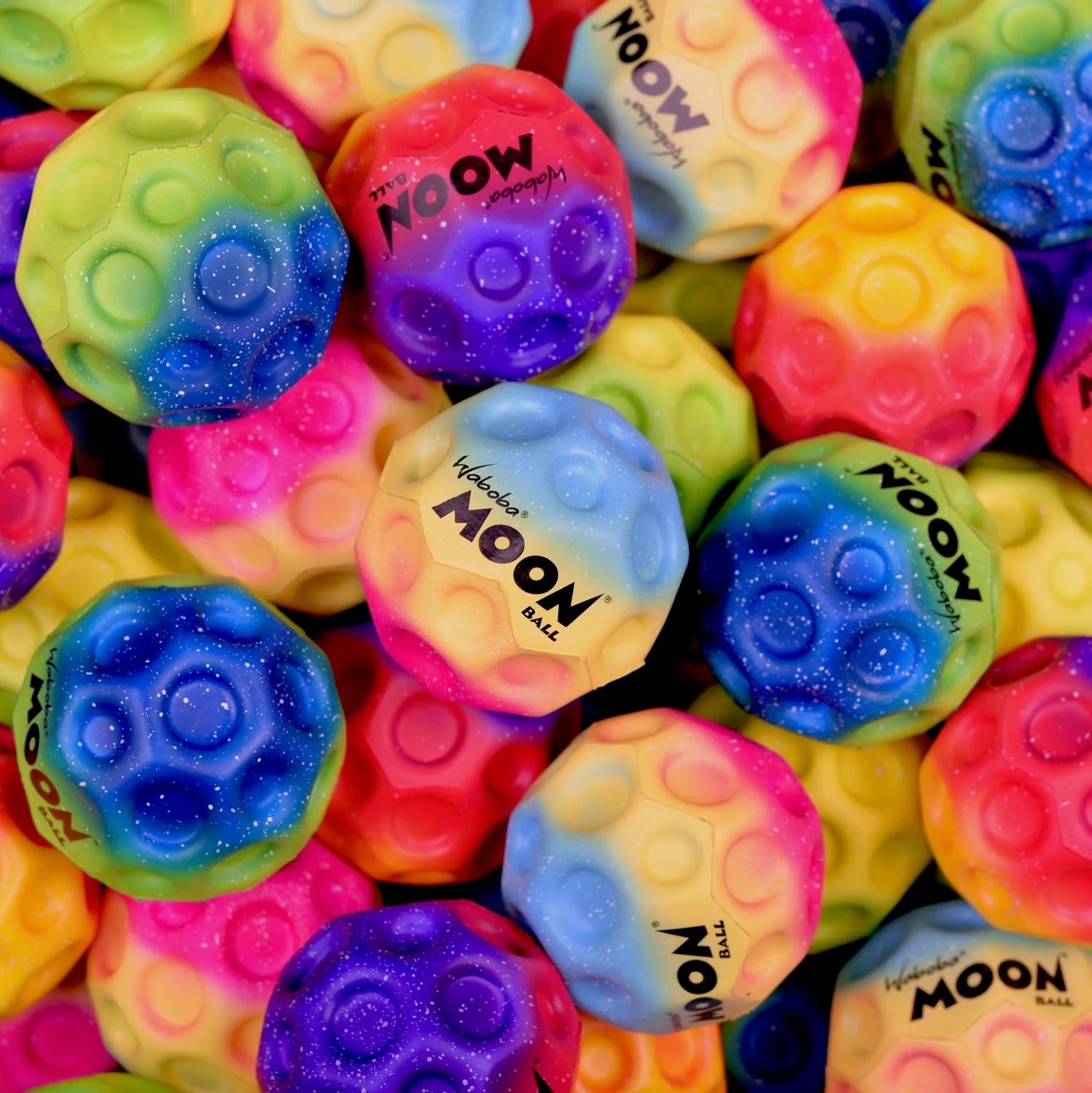 Waboba Rainbow Moon Ball - High Bounce Ball