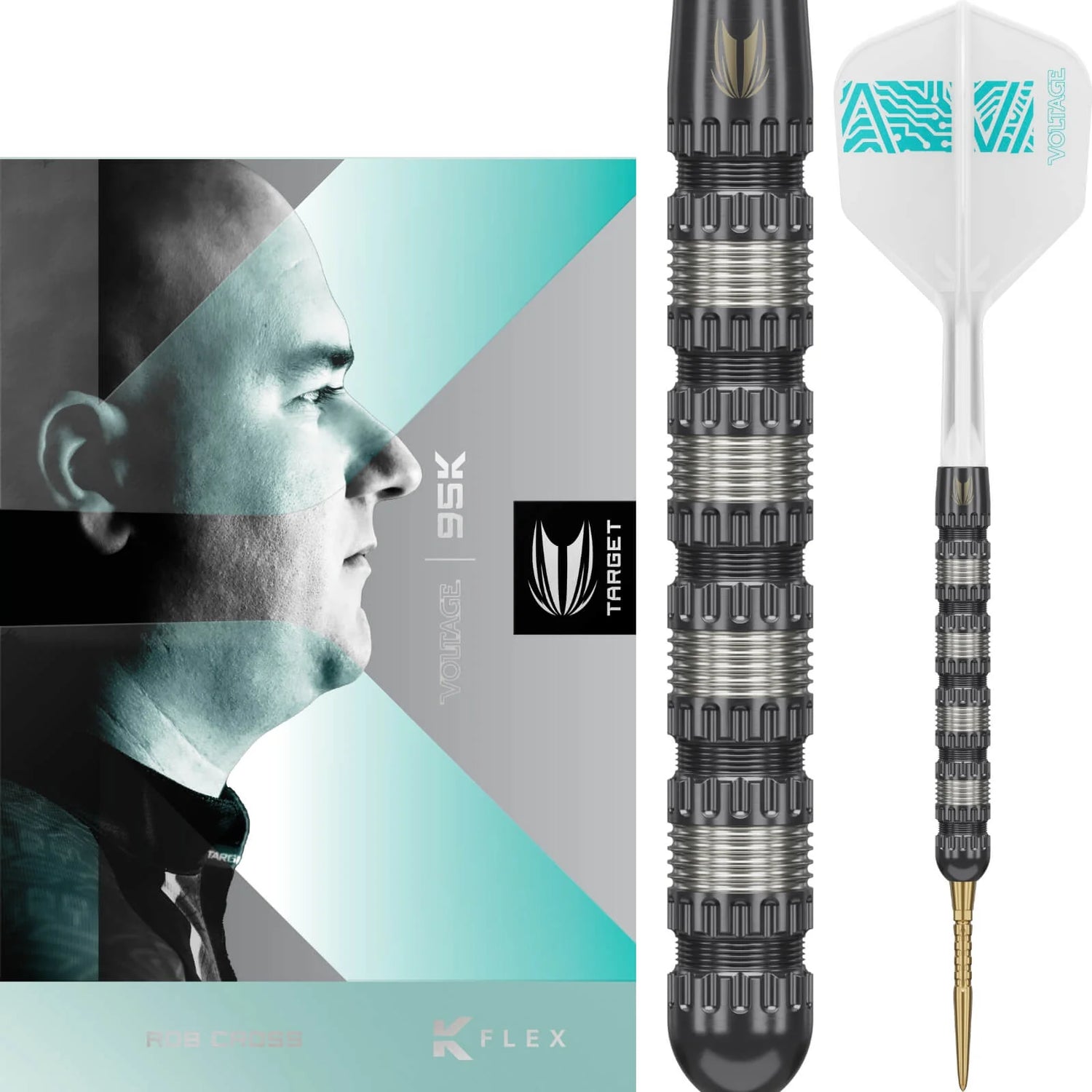TARGET Rob Cross 95K Steel Tip Darts