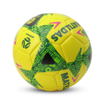 Official Matildas 32 panel soccer ball in yellow, green, black and pink
