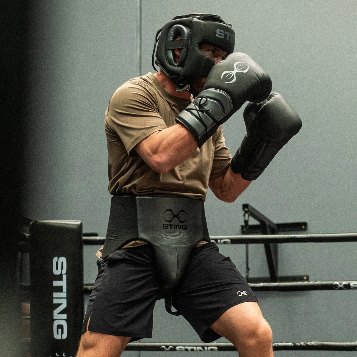 STING Viper Gel Full Face Head Guard