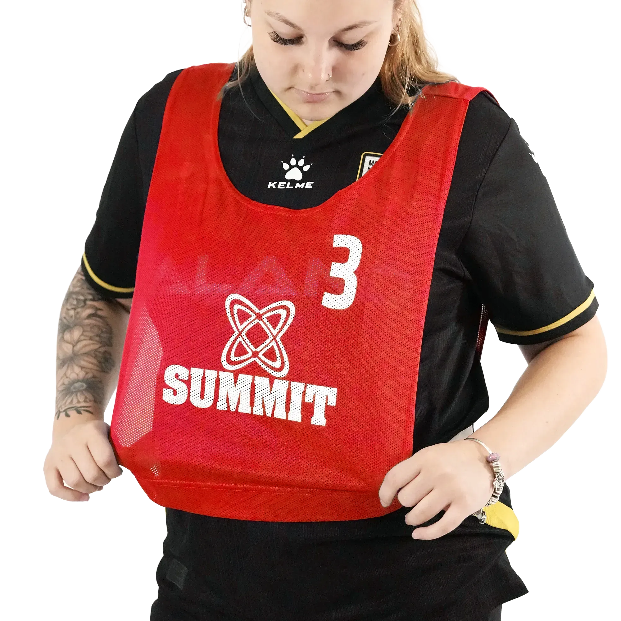 SUMMIT Numbered Elastic Waist Bibs - 10 Pack – SUMMITSPORT