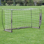 SUMMIT Bownet Football Australia 2m x 1m goal on grass, fast set up time