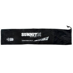 Black tennis net bag with Summit Sport branding on a white background
