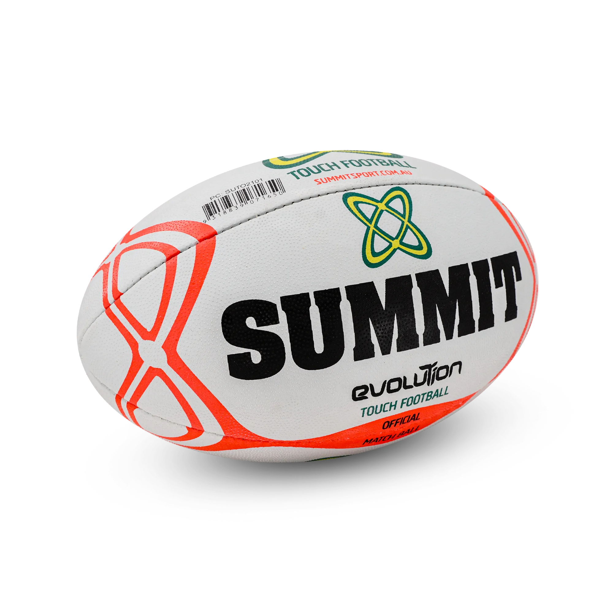 SUMMIT Evolution Touch Rugby Ball | Match Grade Touch Ball