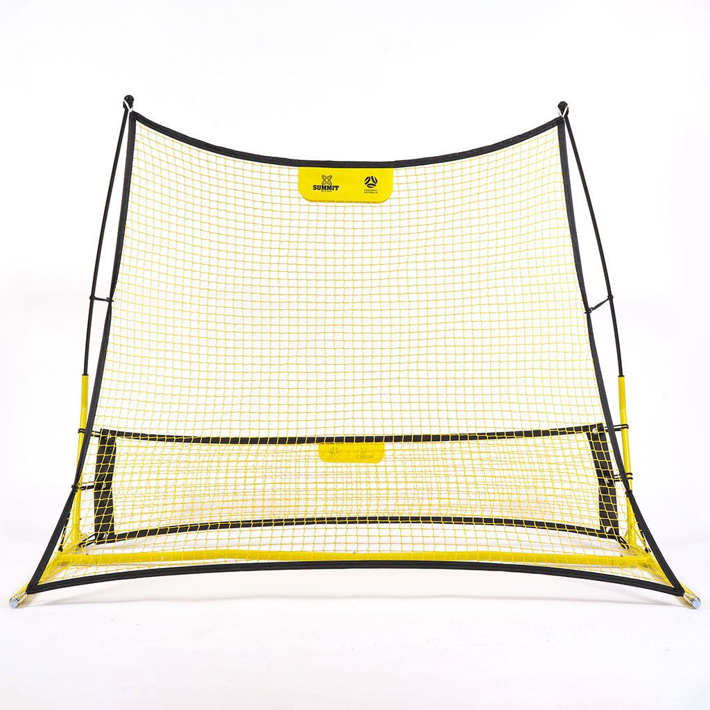 SUMMIT x Football Australia dual-action rebounder front view