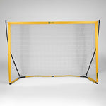 SUMMIT Football Flex Futsal Soccer Goal. Official Size Futsal Goal 2mx3m in size. Football Goal on white background for kids and backyards. 