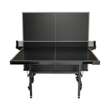 SUNFLEX Platino T-160 Table Tennis Table photo front in playback mode with net 
