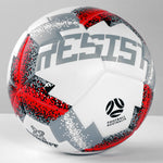 Resist football australia Soccer Ball. 12 large thermo bonded panels.