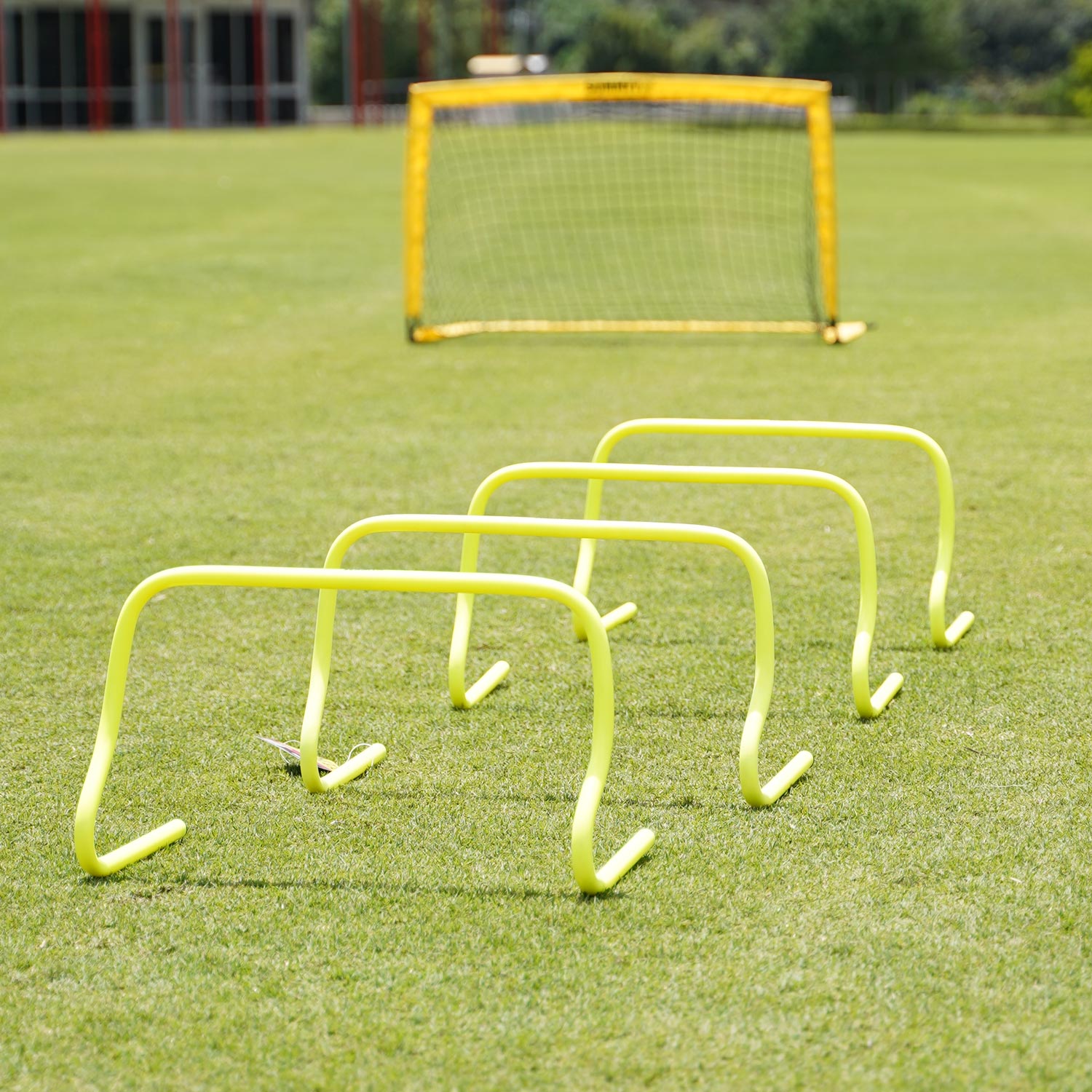 SUMMIT Sport Speed & Agility Ladders & Hurdles 4 pack in 30cm size. Fixed size agility hurdles. 