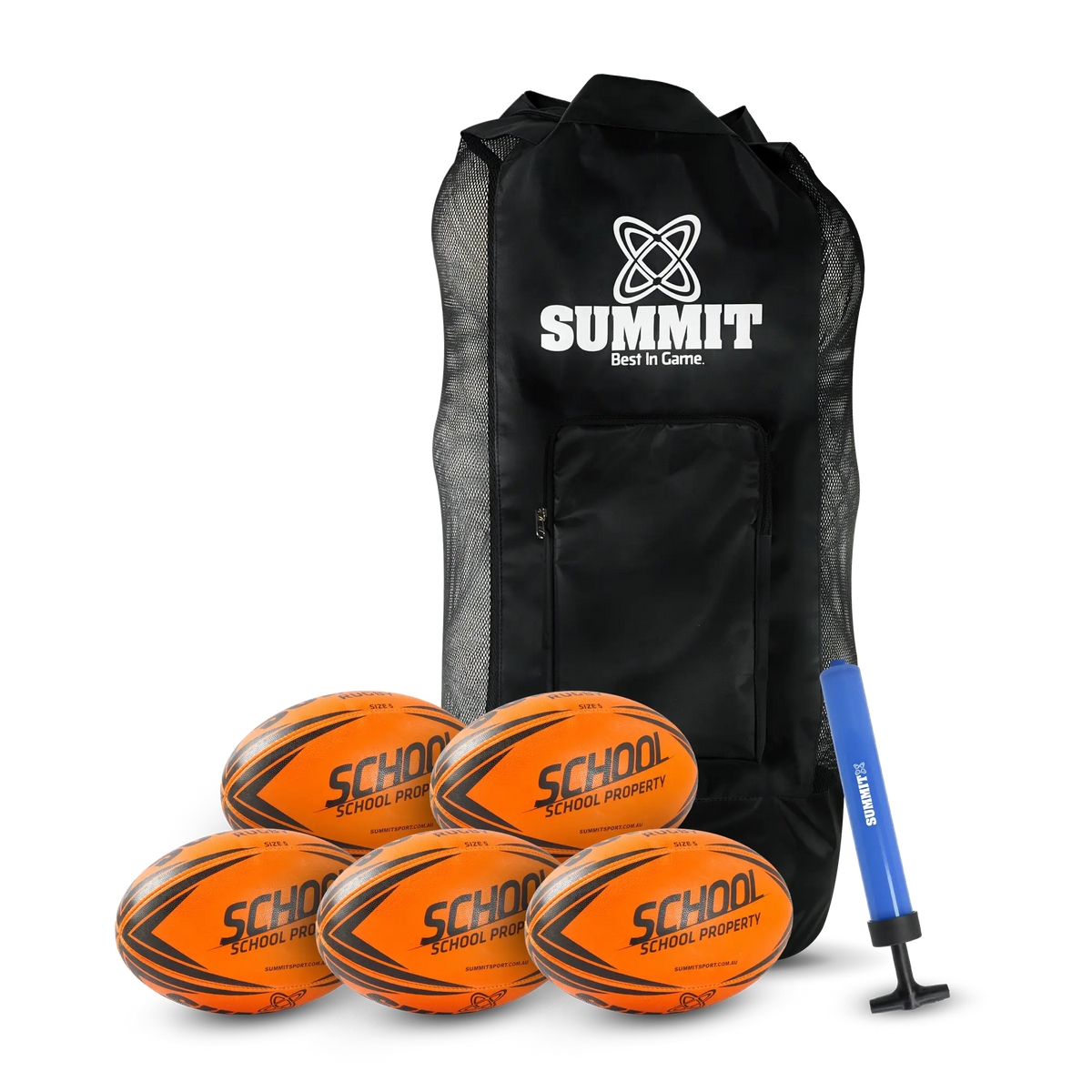 Summit School Rugby Ball Pack