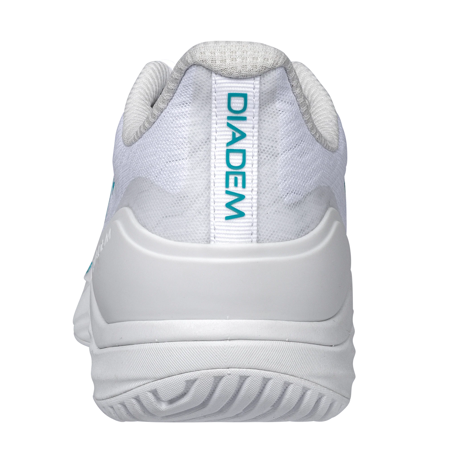 Diadem Mens Court Burst (White/Teal) Court Shoes