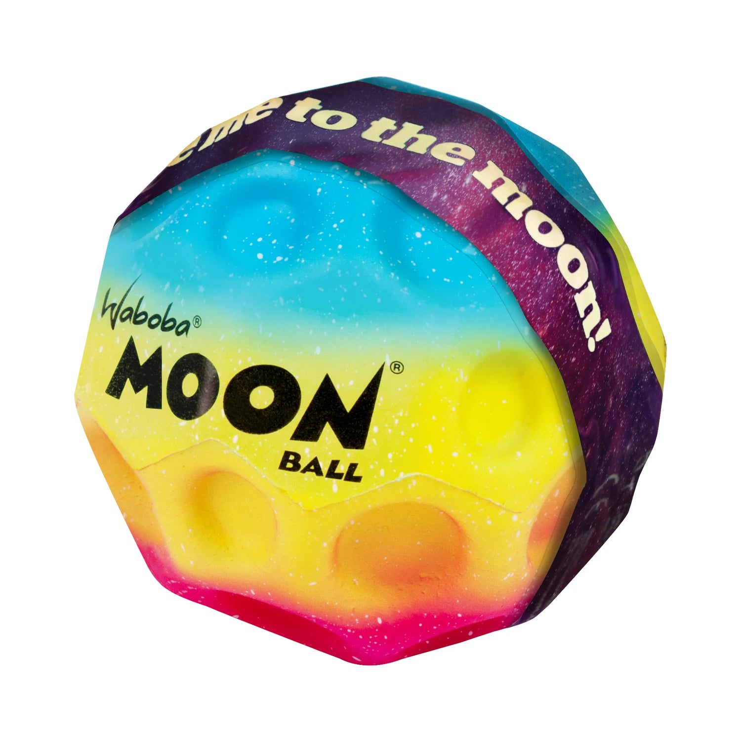 Waboba Rainbow Moon Ball - High Bounce Ball